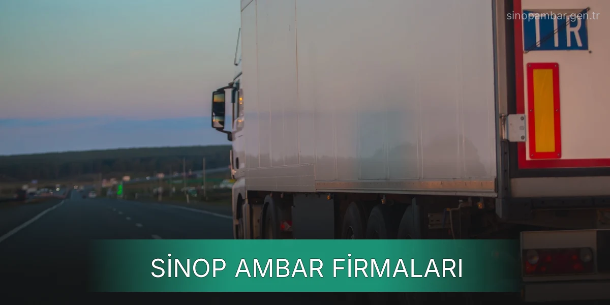 İstanbul Sinop Ambar Firmaları